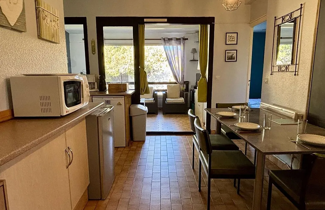 Appartement 3 Pieces, 4 Couchages, Climatise, Piscine, Parking, Proche Plage - Argeles-Sur-Mer - Fr-1-225-349-1