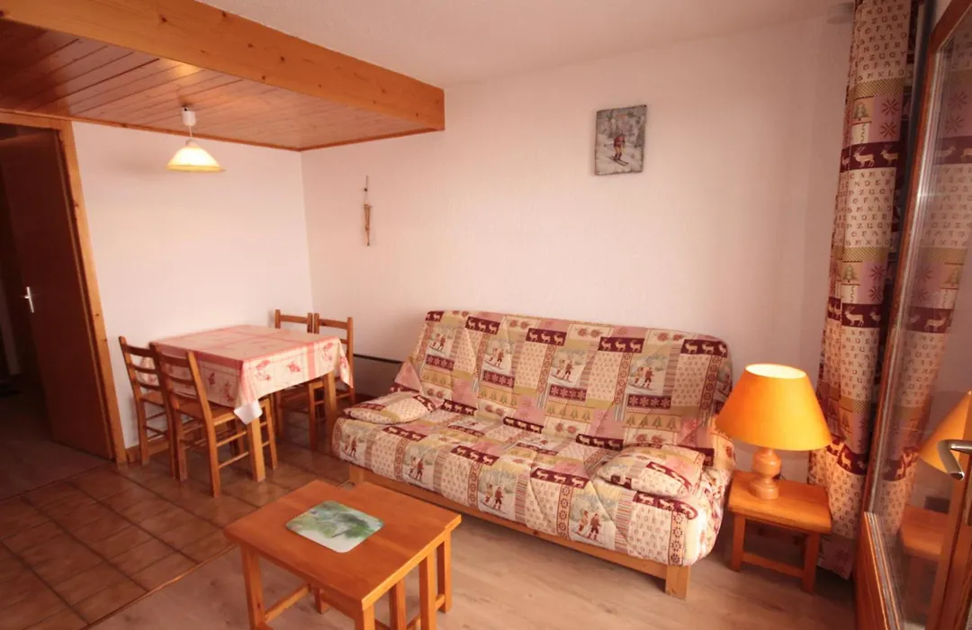 Les Saisies - Studio Cabine 4 Pers, Sud Exposé - FR-1-293-177-1