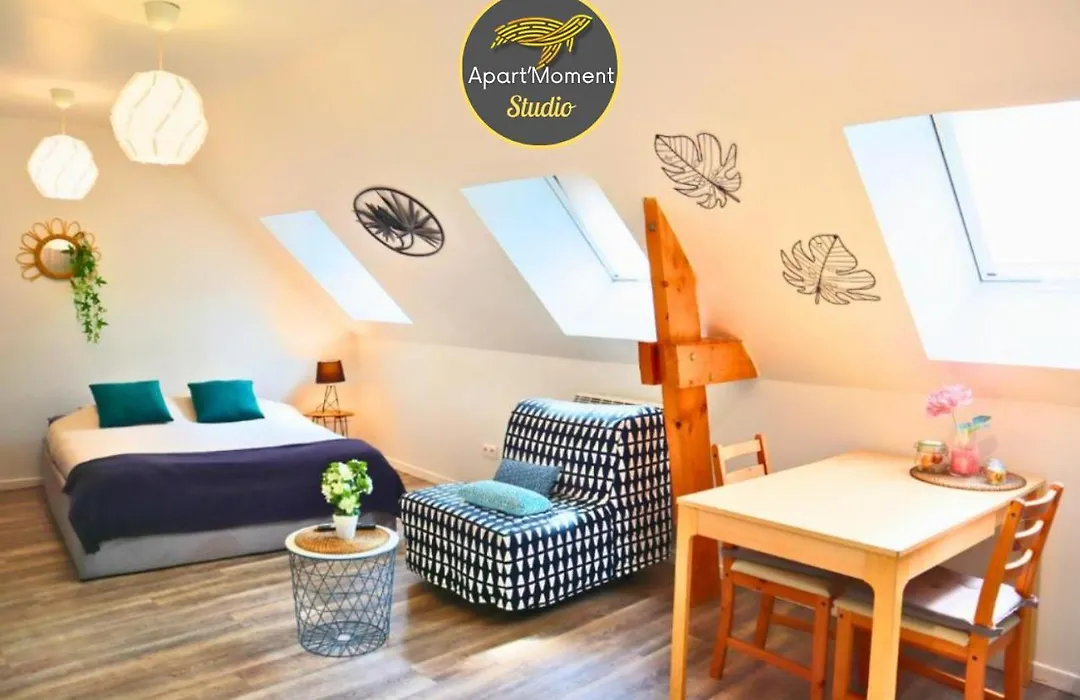Studio En Plein Centre De Saint-Omer - A 5 Min De La Gare, Parking Prive Gratuit-1