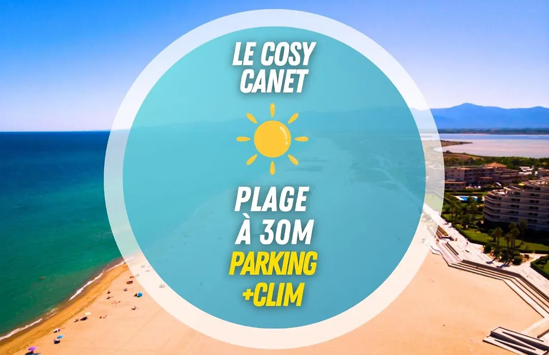 LE COSY- Studio 4 personnes à 30m de la plage, wifi fibre clim netflix-1