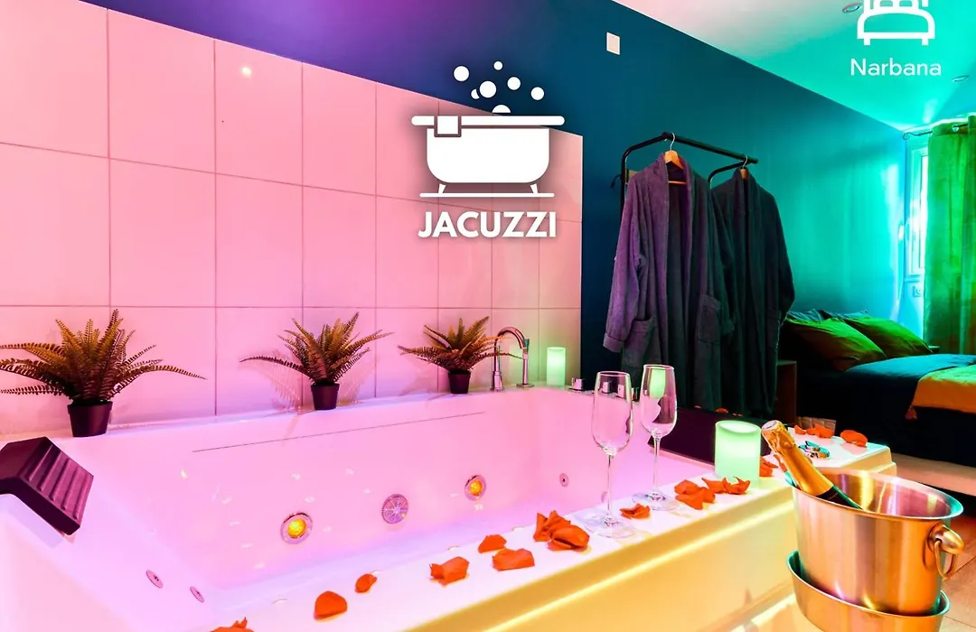 Eden Suite - Jacuzzi - Parking - Clim By Narbana-1