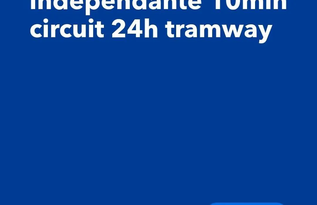Chambre indépendante 10min circuit 24h tramway-1