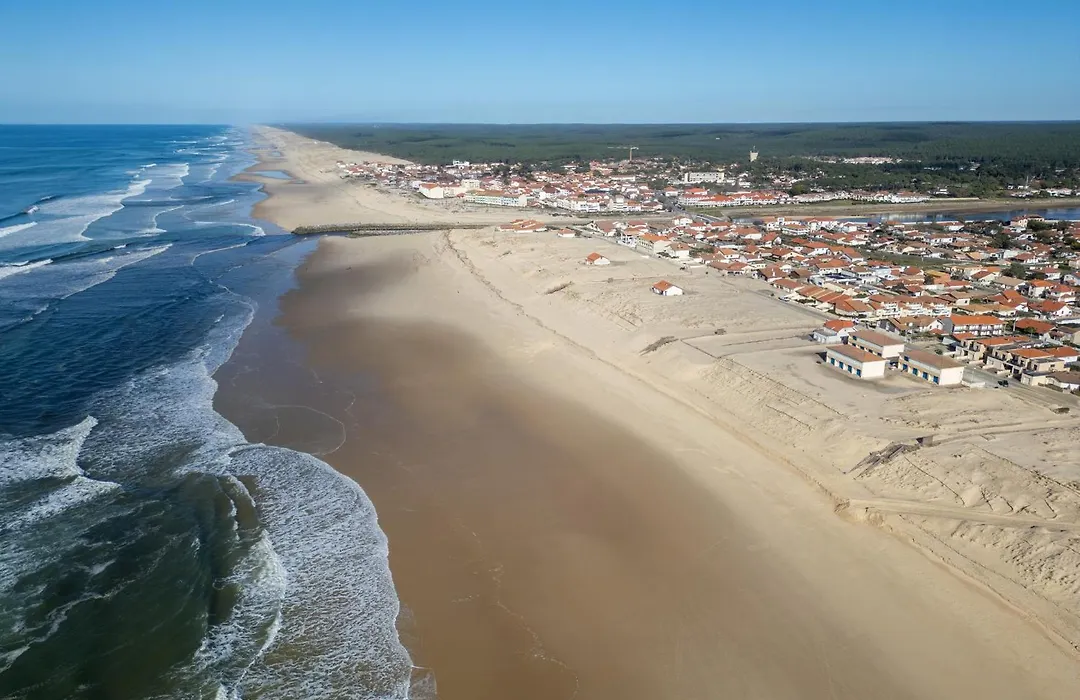Appartement à Mimizan Plage pour 4 pers, face à l'océan, balcon, parking, ménage inclus - FR-1-50-120-1