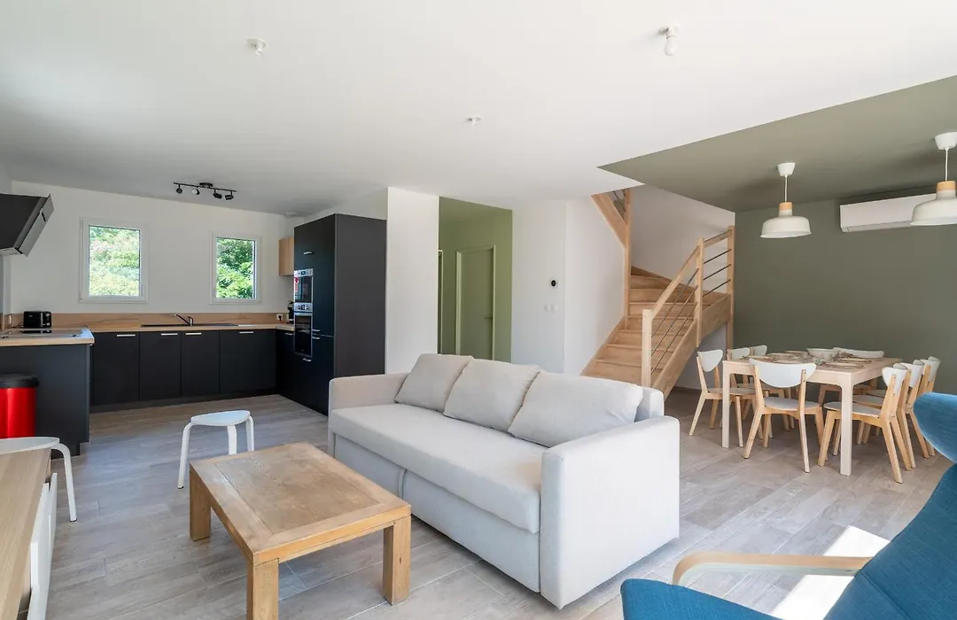 Maison neuve climatisée, 8 pers, proche plages, surf, Wi-Fi, terrasse, parking, ménage inclus - FR-1-319-526-1