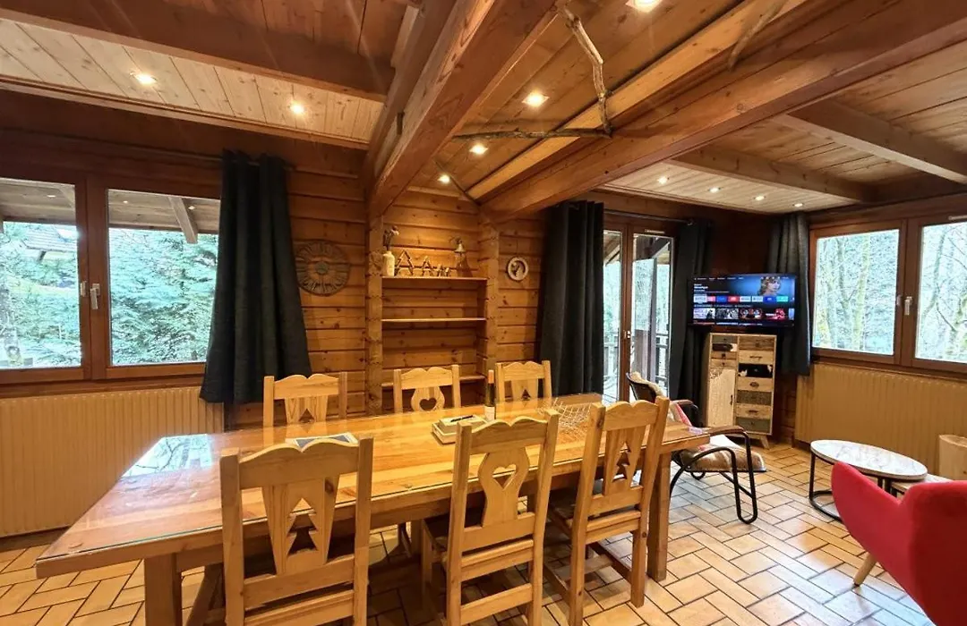 LE MONTAGNARD Chalet en bois-1