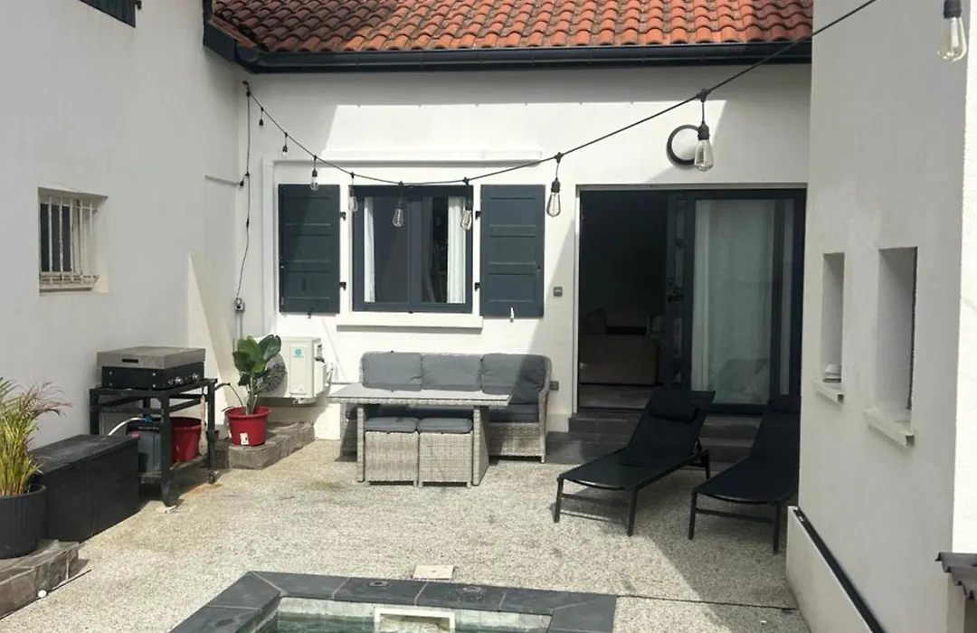 Surf lodge terrasse vue mer Capbreton-1