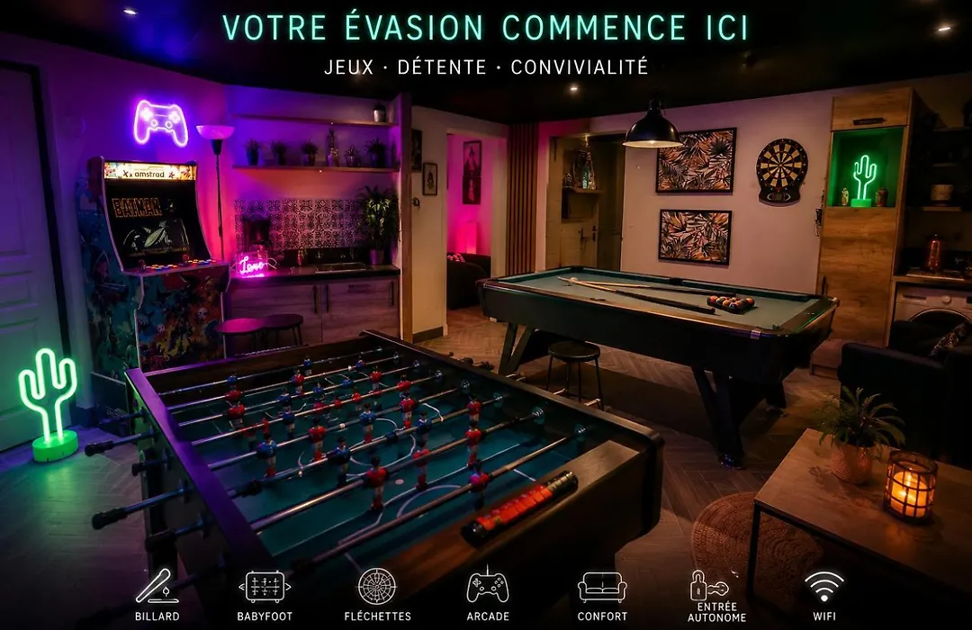 VILLA 160m2 - LES LOGES DU THEATRE avec JARDIN en plein cœur d'Épernay 14PERS Max VISITE DE CAVE guidée et DÉGUSTATION CHAMPAGNE offert BIEN-ÊTRE&JEUX-1