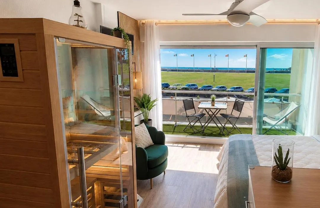 Studio Prestige Vue Océan Sauna Privé Plage à Pied-1