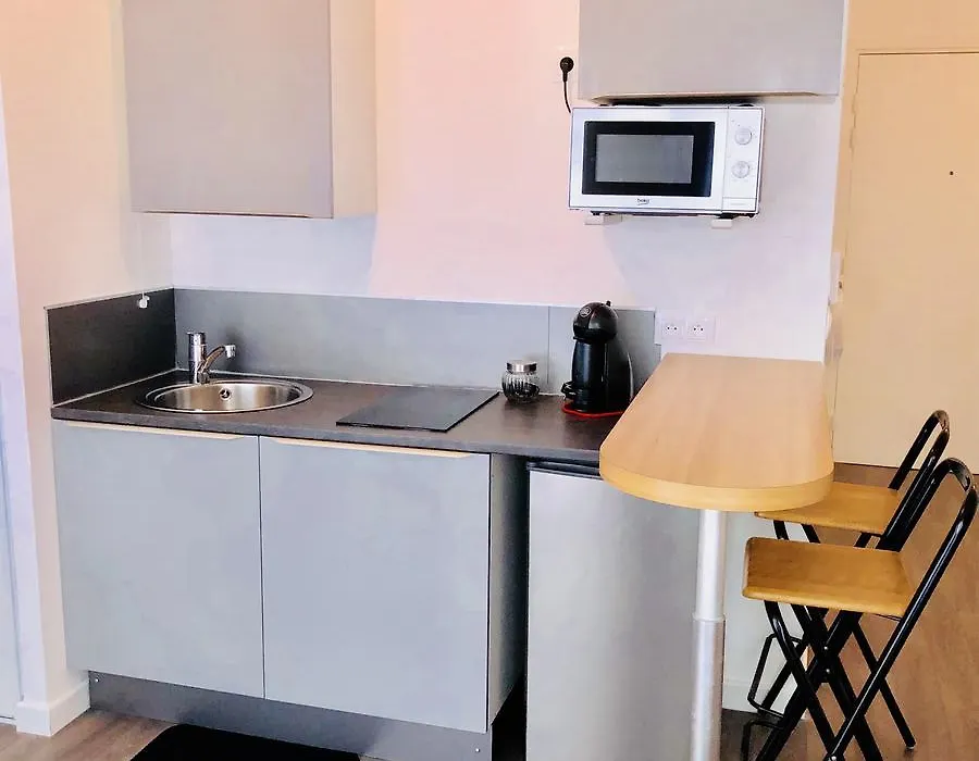 BtoBed - Location Professionnelle - Studio Confort Parking Gratuit Villepinte - Proche Parc des Expositions et Aéroport CDG-1
