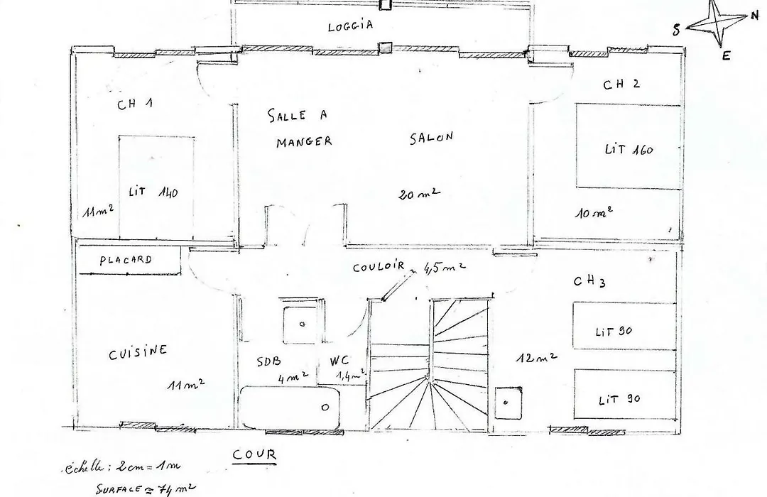 Appartement 3 Chambres Face Mer, La Loggia-1