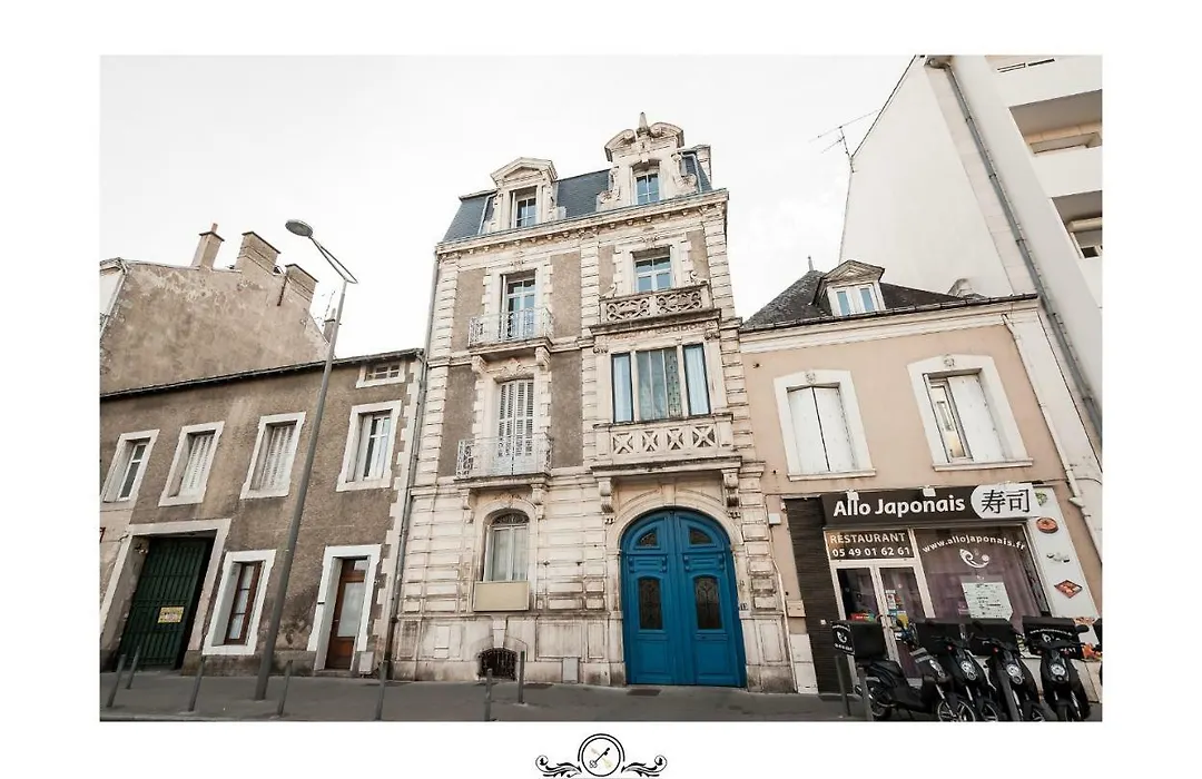 La Suite T2 40M2 Avec Terrasse 1Ch-4Pers Appart Hotel Poitiers-1