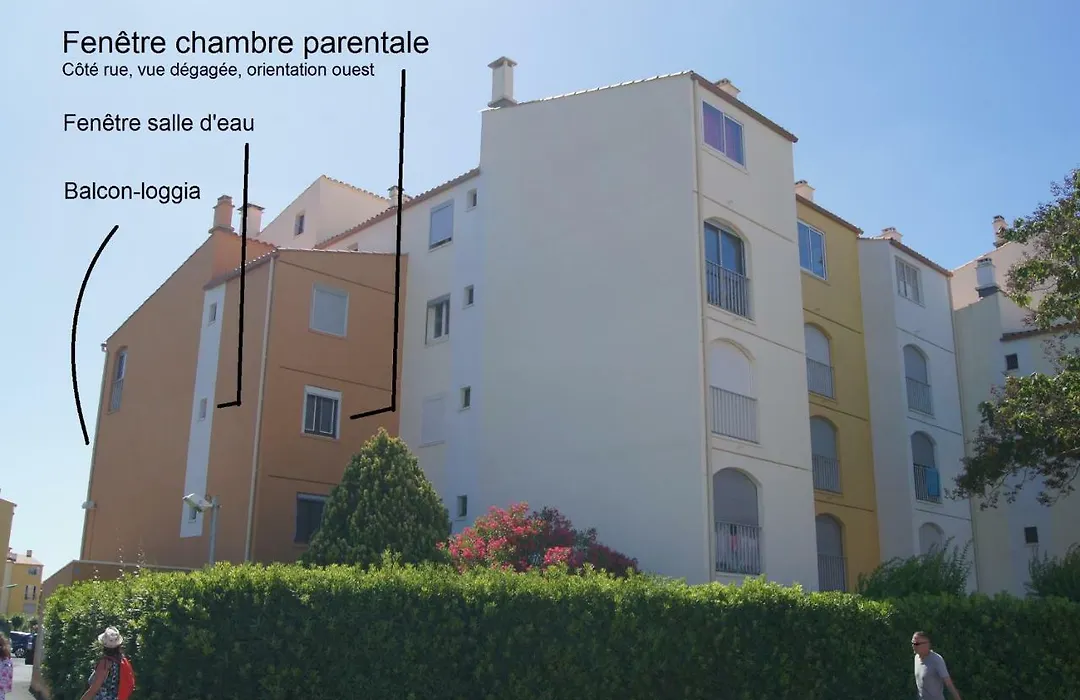 Les Locations de Lara I - T2 spacieux Loggia Parking privatif Près port, plage, Ile Loisirs-1