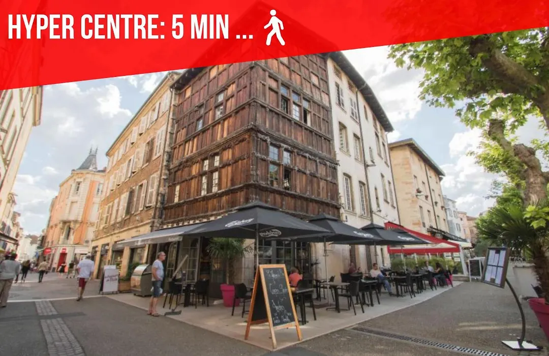 Macon - Gare - Centre Ville - Parking - Cosy - Wifi-1