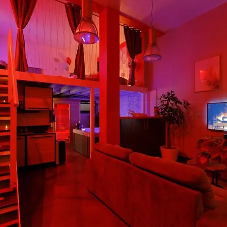 Romance Spa lofts haut de gamme avec sauna-2
