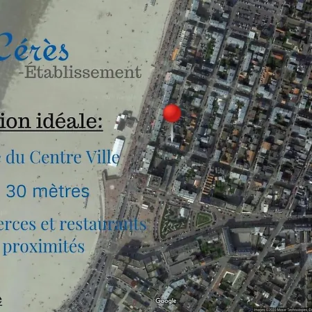 Appartement à 30 m de la plage - lumineux - respirant - WIFI - Le Cérès 1-2