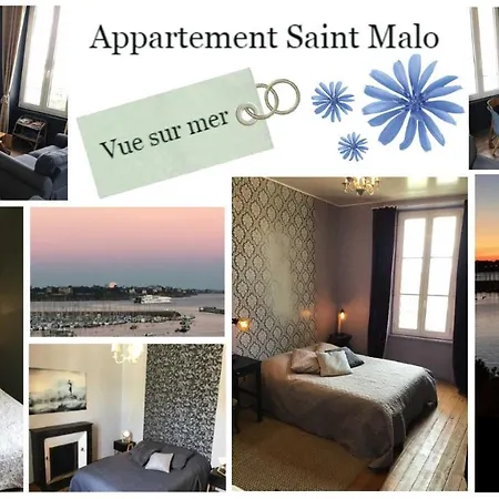 Bel Appartement Vue Mer Saint-Malo-3