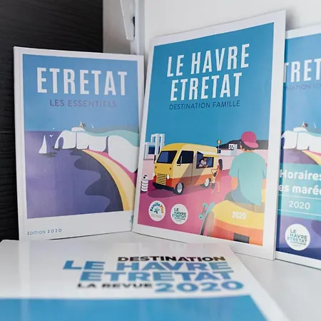 Studio Le Cosy - 100m Plage d'Etretat - 4 personnes-2