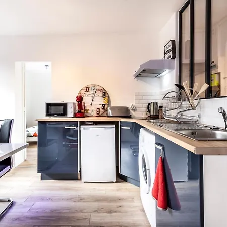 Appartement T3 Tout Equipe Quartier Coty Le Havre-3