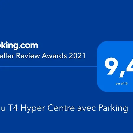 Beau T4 Hyper Centre Avec Parking-3