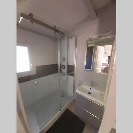 Chalet T3/clim/wifi/pkg/terrasse/15 min plages-3