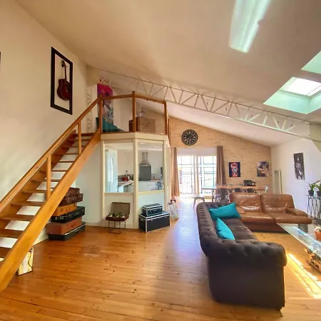 Superbe LOFT centre-ville - Sauna - parking privé -Clim- 1 à 10personnes-3