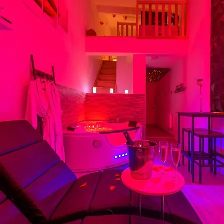 Love Room - Suite romantique avec spa privatif-2
