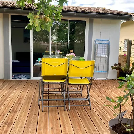 Charmant chalet avec une grande terrasse au Pyla-3
