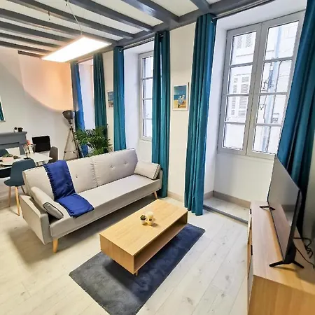 Appartement Ma Douce Charente - Superbe T3 Design Et Fonctionnel - Hyper Centre A Saintes-3