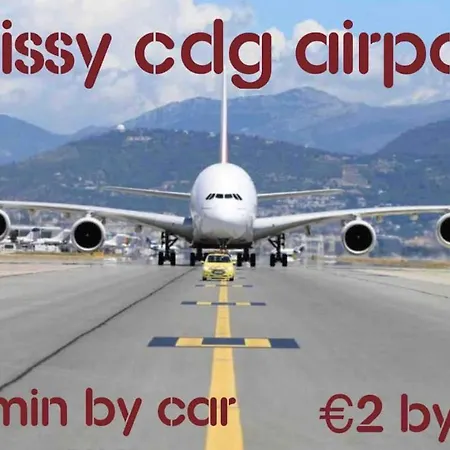 Appartement Cosy Proche Roissy Cdg Asterix Disneyland Paris-3
