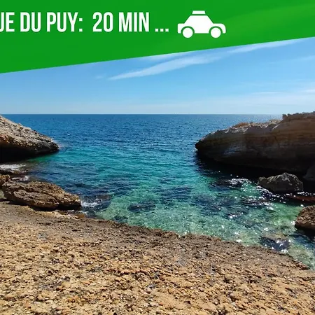 L'ESCAPADE - Vue MER&TERRASSE - Plage à 100m-2