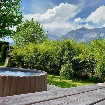 Appartement Avec Jacuzzi Dans Chalet Prive, Grande Terrasse, Parking Gratuit-3