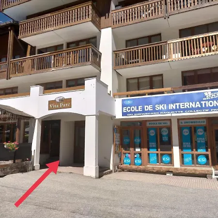 Valfrejus Studio 19M2 Cosy 60 M Des Pistes Draps Non Compris-3