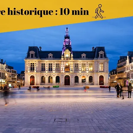 Le Duplex By Goodbnb - Proche Gare - 15Min Futuroscope-3