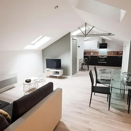 Le Solstice - Apt 60M2 1Ch-4Pers - Appart Hotel Poitiers-2