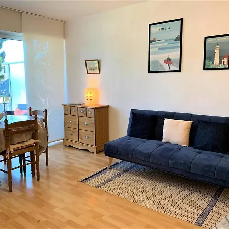 Studio Lumineux A Quiberon, 30M², Centre Ville, Proche Plage, Balcon, Parking Prive, Animaux Acceptes - Fr-1-478-89-2