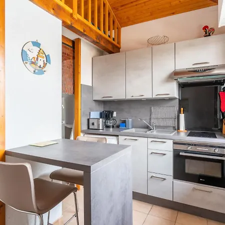 Mimizan Plage: Appartement T2 Mezzanine 2 étoiles, 4 pers, vue océan, parking inclus - FR-1-50-86-3