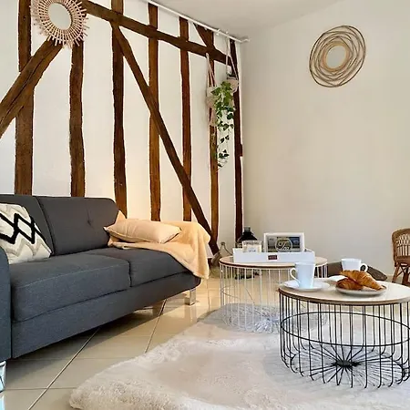 Le Cosy Troyen Secteur Calme 4 Personnes Parking Prive-2