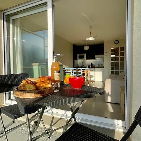 Appartement centre ville Stella-Plage terrasse sud-ouest-2