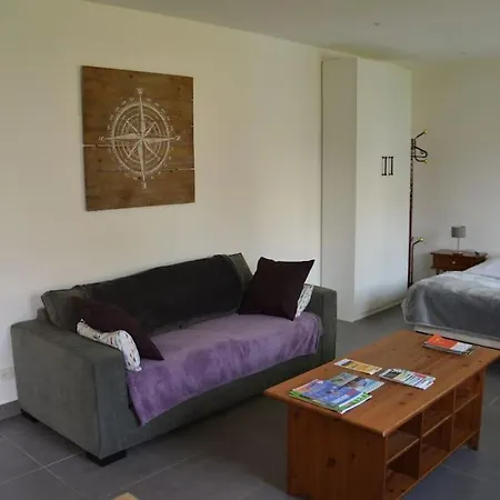 Grand studio indépendant avec jardin-2