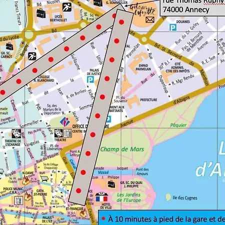 Annecy centre à 2 pas du lac Cosy et rénové !-3