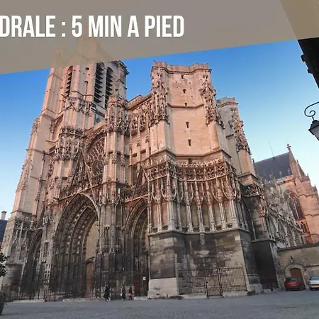 Quartier Cathedrale Centre, Wifi Et Parking - Zen Appart-2