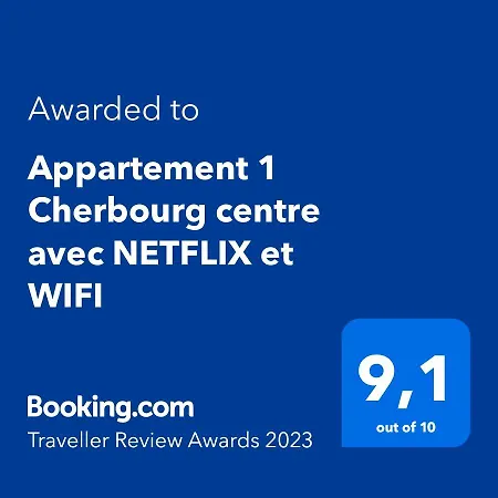 Appartement 1 Cherbourg Centre Avec Netflix Et Wifi-3