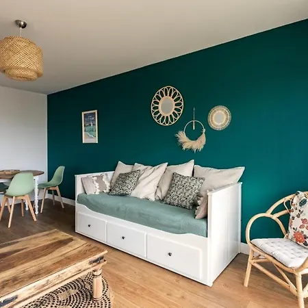 Le Petit Sillon - Joli T2 Renove Vue Mer Parking-3