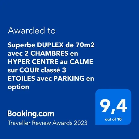 Superbe Duplex De 70M2 Avec 2 Chambres En Hyper Centre Au Calme Sur Cour Classe 3 Etoiles Avec Parking En Option-3