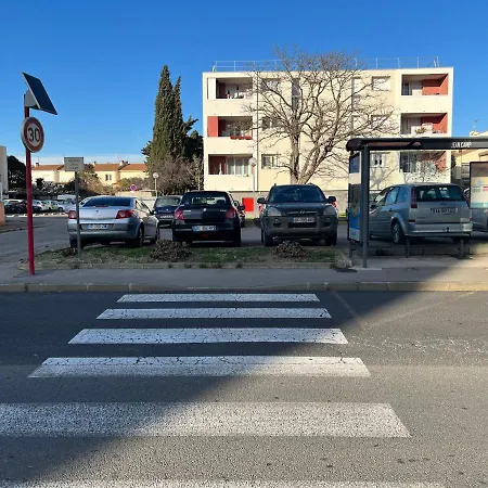 A Narbonne studio quartier Horte neuve-2