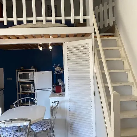 Joli appartement mezzanine avec parking et wifi La Roquille-3