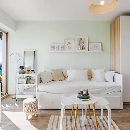 Appartement cosy avec vue imprenable sur Cabourg - accès direct plage - proche centre ville-3