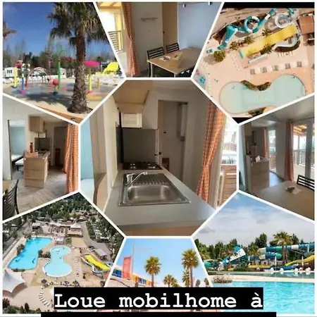 Camping La Carabasse Mobilhome 4/6 Personnes-2