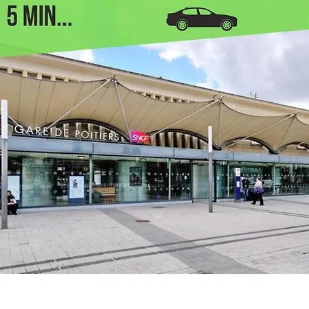 Pari57bis - T2 meublés entre centre ville et Futuroscope à 15min - CHU - CCI à 5 min-2