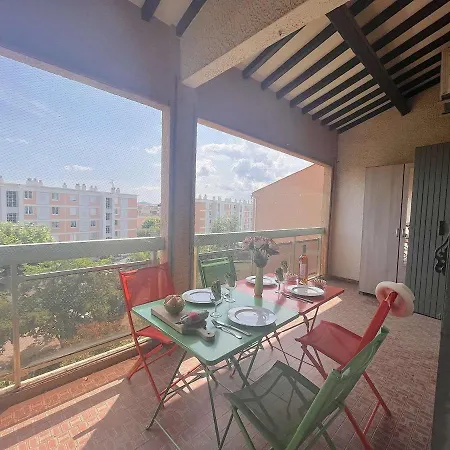 Appartement 2 Pieces Avec Mezzanine, Terrasse Et Parking, A 500M De La Plage - Frejus - Fr-1-226A-42-3